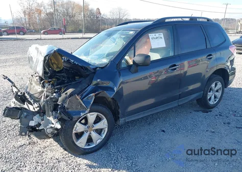 2015 Subaru Forester 2.5I из США, поврежденный, VIN JF2SJABC1FH557627